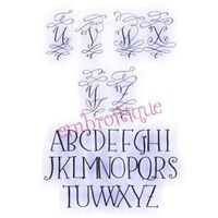 Courtly Calligraphy Stunning Ornamental Monogram Set