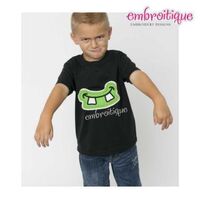 Silly Monster Mouth 2 Applique - Halloween, 4 image