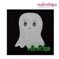 Halloween Sammie Spook Ghost Applique Design