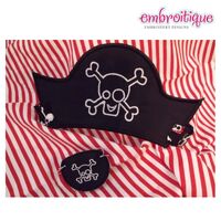 ITH Pirate Hat and Eye Patch