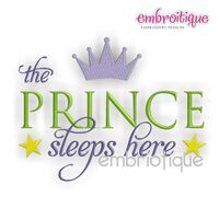 The Prince Sleeps Here