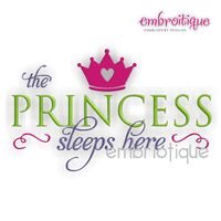 The Princess Sleeps Here