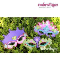 Princess Mask set - Halloween - Mardi Gras, 2 image