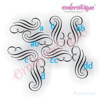 Flourish 3 - Beautiful Accent and Embellishment to Frame your Monograms and Fonts