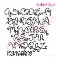 Smooches and Snuggles Monogram Font Set, 2 image