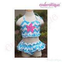 Starfish Beach Applique Design, 2 image