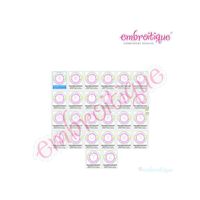 Wee Little Troublemaker Monogram Font Applique Set - Irish St. Patrick's Day, 2 image