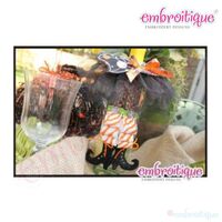 ITH Wine Bottle Spider Web Accent - Halloween - Perfect Hostess Gift, 2 image