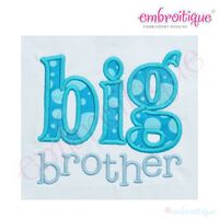 Big Brother Applique