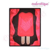 Double Popsicle Summer Applique