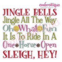 Jingle Bells - Jingle All the Way - Oh What Fun it is to Ride on a One Horse Open Sleigh - Christmas