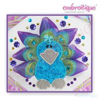 Ribbon Turkey Applique, 2 image