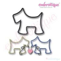 Stylish Scotties Design Set, 2 image