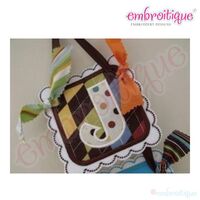 Simply Scalloped Square Banner Applique Set - Birthday Nursery, 2 image