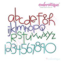 Xavier Monogram Font Set, 2 image