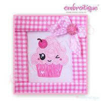 Cutie Cupcake Applique