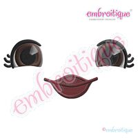 Doodley Doll Face 11 - several sizes included