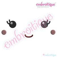 Doodley Doll Face 2 - several sizes included