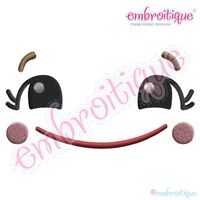 Doodley Doll Face 4 - several sizes included