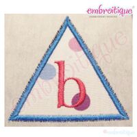 Free Practice Triangle Applique
