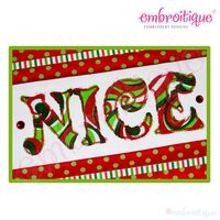 Nice Raw Edge Applique