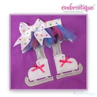 Shabby Sweet Ice Skater Feet