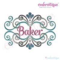 Baker Font Frame