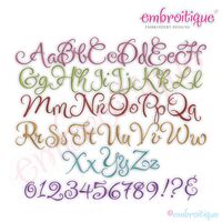 Bentley Monogram Set - Small - .5" - 3.5"