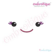 Doodley Doll Face 15 - several sizes included