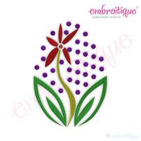 Fancy Easter Egg 20 Filled Embroidery Design