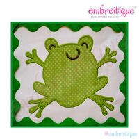 Frog Applique - Small
