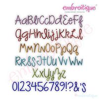Funkie Monkey Monogram Font Set - Large - 4" - 8"