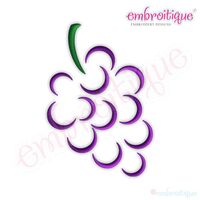 Grapes Bunch Embroidery Design
