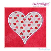 Heart Applique - Small