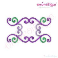 Kaiser Flourish Font Frame