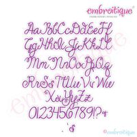 Lindsay Monogram Font Set - Small