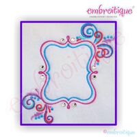 Magic Mirror Font Frame - Small