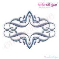 McEntyre Vintage Font Frame, 2 image
