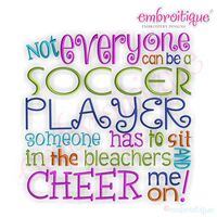 Not Everyone Can Be a Soccer Player - Large