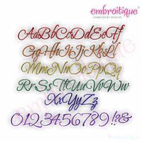 Thatcher Script Monogram Set - Large, 2 image