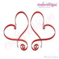 Two Hearts Swirl