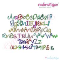 Vanessa Monogram Font Set - Small, 2 image