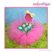 Posh and Proper - Tutu Easter Basket Free PDF Tutorial, 3 image