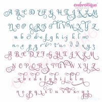 Buttercup Calligraphy Monogram Super Set Medium - ALL ALTERNATES INCLUDED!