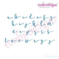 Melissa Monogram Super Set - Hand Lettered Calligraphy Script - Sets 1-4 included!!   2 - 1", 2", 3"