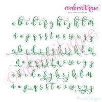 Melissa Monogram Super Set - Hand Lettered Calligraphy Script - Sets 1-4 included!!   2 - 1", 2", 3"