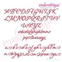 Alicia Calligraphy Monogram - Set 3 - Embroitique Exclusive!