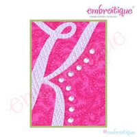 Charming Calligraphy Script Monogram Set - Large - CAPS ONLY - 7", 8", 9"