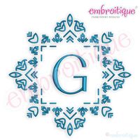 Deco Font Frame 2