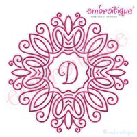 Deco Font Frame 3